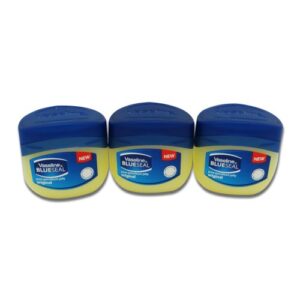 Vaseline Petroleum Jelly Travel Size Pure BlueSeal Original 1.7oz (50ml) (3 Pack)