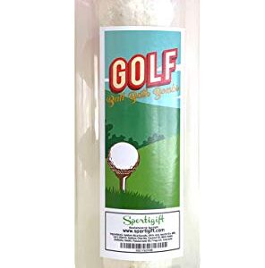 Golf Ball Bath Bombs - 6 Pack - Luxury Scented Bath Bomb Fizzies - Great Gift for Golfers, Teammates, Opponents, Birthdays, Men, Boys, Women, Girls, Mothers Day, Wife, Girlfriend