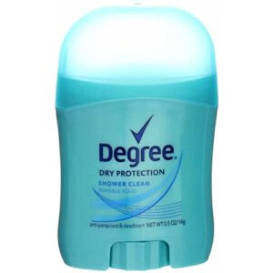 degree shower clean dry protection antiperspirant deodorant stick, 0.5 oz (pack of 4)