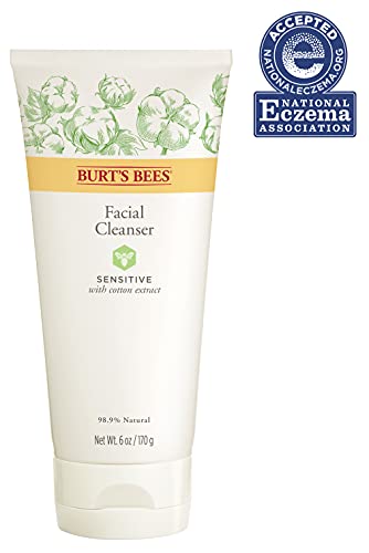 Burt's Bees Face Cleanser, Facial Wash for Sensitive Skin, Natural Skin Care, 6 Ounce (Packaging May Vary)