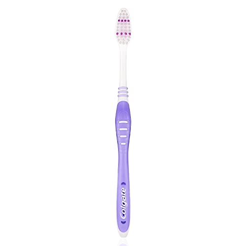 Colgate Super Flexi Toothbrush with Tongue Cleaner, Medium - Pack of 6