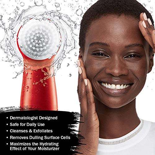 Facial Cleansing Brush by Olay Regenerist, Face Exfoliator with 2 Brush Heads