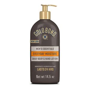 gold bond men’s essentials hydrating lotion 14.5 oz., everyday moisture for dry skin