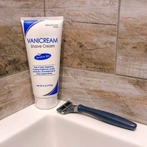 Vanicream Shave Cream | Fragrance, and Gluten Free | For Sensitive Skin | 6 Ounce