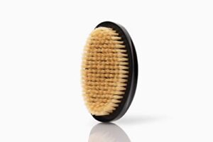 beard szn beard care brush with natural beechwood and boar bristles to groom, soften, and style coarse beards