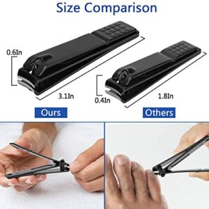 Nail Clipper Set Manicure Set Men Aceoce Travel Luxury Manicure Grooming Kit Gift for Men Lovers Parents Mini Nail Care kit Manicure Set Professional Christmas Gifts