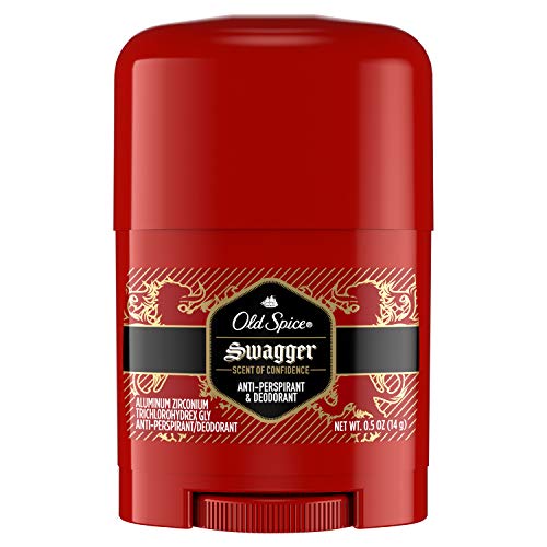 Old Spice Swagger Red Zone Collection Anti-Perpirant & Deodorant 0.5 Oz Travel Size (Pack of 6)