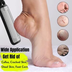 Slick- Foot File Callus Remover, Foot Scrubber, Callus Remover for Feet, Foot File, Foot Scrubber Dead Skin Remover, Foot Callus Remover, Foot Scraper, Dead Skin Remover for Feet, Foot Rasp.