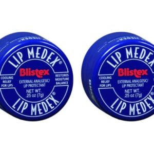 Blistex Lip Medex External Analgesic/Lip Protectant 0.25 oz (Pack of 5)