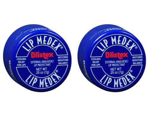 Blistex Lip Medex External Analgesic/Lip Protectant 0.25 oz (Pack of 5)