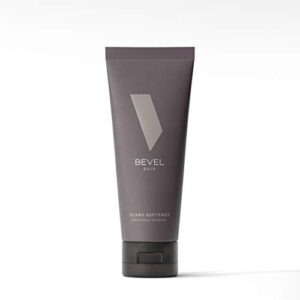 bevel beard conditioner for men – beard softener with coconut oil, shea butter and aloe vera, softens and conditions beard to help reduce breakage, 4 oz