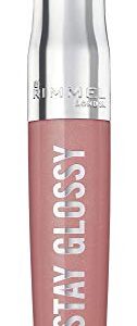 Rimmel Stay Glossy Lipgloss 6 Hour Lip Gloss Blushing Belgraves 0.18 Fl Oz