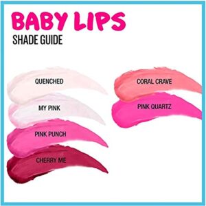 Maybelline New York Baby Lips Moisturizing Lip Balm 3-pack, Lip Care Essentials, 3 Shades,MULTI-SHADE,0.15 Ounce (Pack of 3)