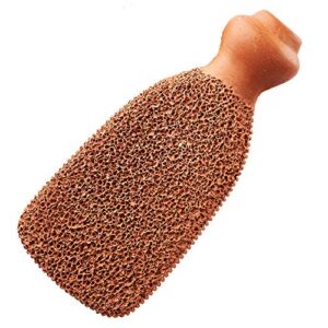 pumice stone for feet lasts 5+ years foot exfoliator scrubber callus remover