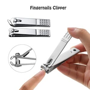 Nail Kit Ingrown Toenail Clipper Pedicure Knife Nail Lifter Thick Nail Cutter Callus Scraper Cuticle Remover File Foot Care Tools