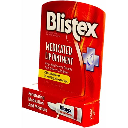 Blistex Lip Medicated Ointment (Pack of 3)