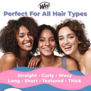 Wet Brush Hair Brush Shower Detangler - Black Glitter - Shower Hair Brush With Ultra-soft IntelliFlex Bristles - Glide Through Tangles With Ease For All Hair Types - For Women, Men, Wet And Dry Hair