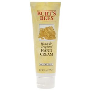 burt’s bees hand cream, (package may vary) honey & grapeseed oil 2.6 ounce