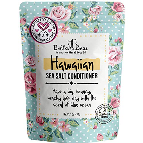 Bella & Bear Hawaiian Volumizing Conditioner, Exfoliating, Cruelty Free, Vegan (1oz)