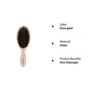 Cala Wet-n-dry metallic rose gold hair brush
