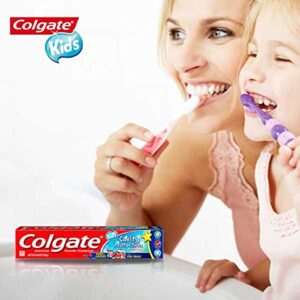 Colgate Colgate kids toothpaste cavity protection, bubble fruit, 2.7 Ounce (Pack of 3)