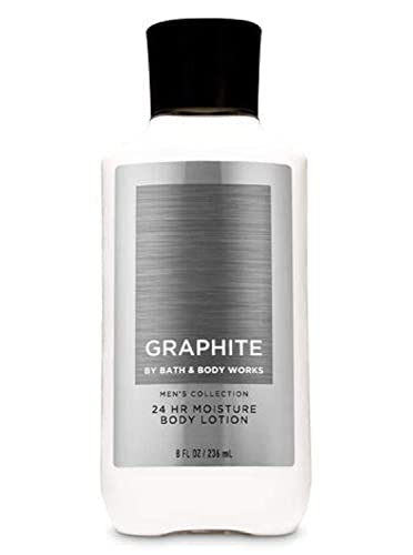 Bath and Body Works, Signature Collection Body Lotion Graphite For Men, 8 Ounce