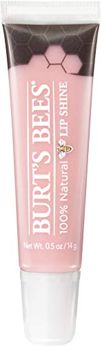 Burt's Bees Lip Balm Easter Basket Stuffers, Moisturizing Lip Shine Spring Gift for Women, for Dry Lips, 100% Natural Makeup, Whisper