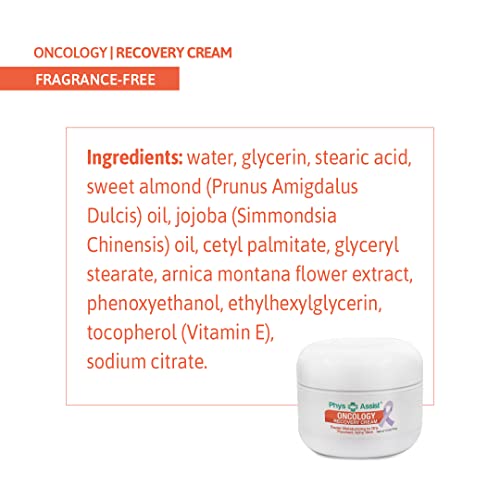 PhysAssist - Comfort kit for Chemo & Radio Patient The Gift of Love, Faith & Support. 2-1.5 oz face and body cream plus lip balm & roll-on