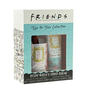 paladone friends tv show tips to toes collection – body wash and hand balm