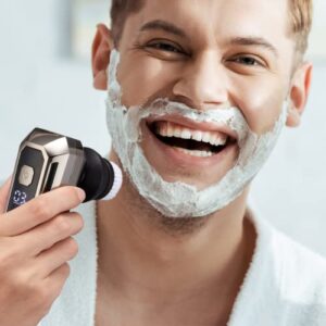 Head Shaver for Bald Men BABONIR Electric Razor 6D Floating Head LED Display IPX7 Waterproof 6-in-1 Wet and Dry Freedom Grooming Kit Hair Clipper Beard Trimmer Father’s Gift