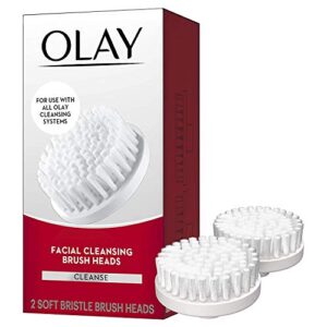 facial cleaning brush by olay prox by olay advanced facial cleansing system replacement brush heads, 2 count