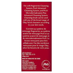 Facial Cleaning Brush by Olay ProX by Olay Advanced Facial Cleansing System Replacement Brush Heads, 2 Count