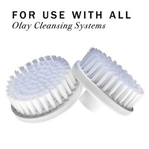 Facial Cleaning Brush by Olay ProX by Olay Advanced Facial Cleansing System Replacement Brush Heads, 2 Count