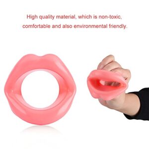 Silicone Face Slimmer Mouth Tightener Rubber Anti-wrinkle Anti-aging Mouth Muscle Tightener Face Exercise Lips Trainer Face-lift Beauty Tool, Face Exerciser, Facial Yoga for Skin Tighten Firm