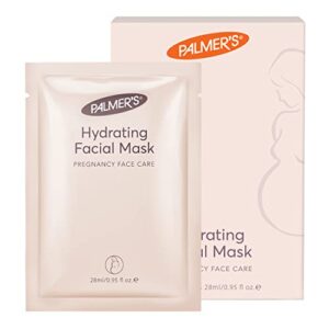 palmer’s pregnancy hydrating facial sheet masks, 0.95 fl. oz. (pack of 5)
