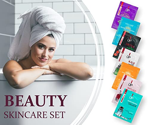 VERONA PRODUCTS PROFESSIONAL Face Mask Skin Care Variety Set - Hydrating Face Masks, Purifying, Anti-aging & Soothing - Facial Masks Beauty Spa Skincare Pack for All Skin Types