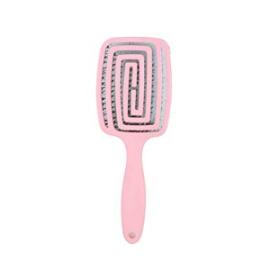 Detangling Hair Brush For Kids. Tear Free Brushing For Sensitive Kids. Best Pain Free Brush Voted By Kids. Soft Boar And Nylon Bristles.