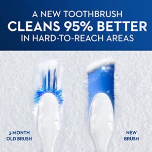 Oral-B 3D White Pro-Flex Stain Eraser Toothbrushes, Medium, 2 Count