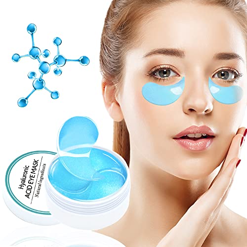 OUOYYO Eye Mask(60 PCS),Hyaluronic Acid Eye Mask,Under Eye Patches for Dark Circle Wrinkle and Puffy Eyes,Eye Mask for Face Care,Beauty&Personal Care