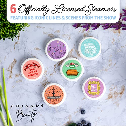 Paladone Friends TV Show Shower Steamer Set of 6, Officially Licensed Friends TV Show Bath Bombs