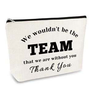 boss gift coach thank you gift makeup bag for women leader appreciation gift cosmetic bag leader colleague coworker leaving going away gift basketball soccer team coach leader employee birthday gifts