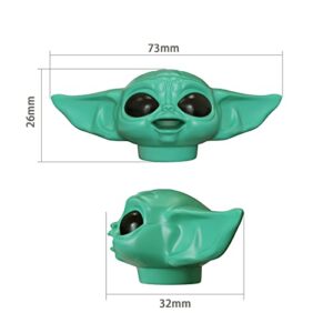 2022 New Baby Y-oda Toothpaste Topper G-rogu Toothpaste Cap The Mandalorian Y-oda Baby Toothpaste Dispenser for Kids, Star Wars Fans Gift Box