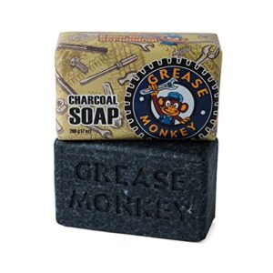 bali soap – grease monkey soap bar – natural, vegan & handmade soap for men – gifts for mechanics – hand, face & body bath soap – 7oz each