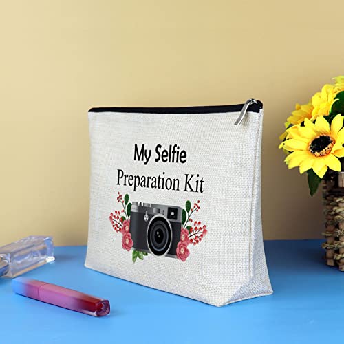 Photography Lover Gifts Makeup Bag Photography Gifts Camera Cosmetic Bag Graduation Christmas Birthday Gifts for Friend Sister Photographer Photography Lover Inspirational Gifts Travel Makeup Bag