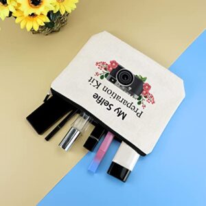 Photography Lover Gifts Makeup Bag Photography Gifts Camera Cosmetic Bag Graduation Christmas Birthday Gifts for Friend Sister Photographer Photography Lover Inspirational Gifts Travel Makeup Bag