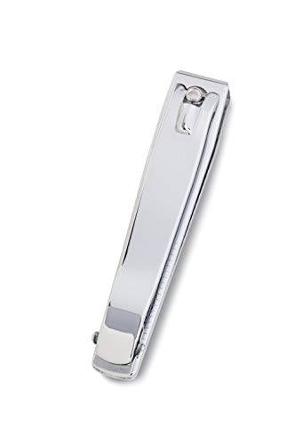 Denco Straight Cut Toenail Clipper,Silver,1 Count (Pack of 1),3559N