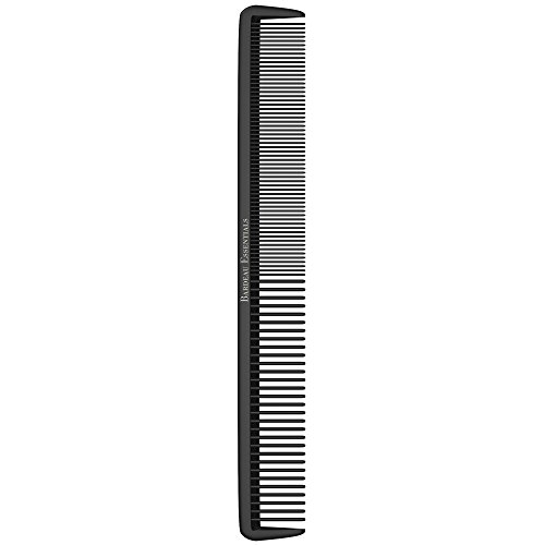 Hair Cutting Comb - Professional 8.75” Black Carbon Fiber Anti Static Chemical And Heat Resistant Hair Combs For All Hair Types For Men and Women - By Bardeau Essentials