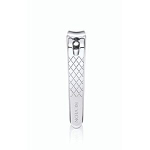 nail clipper by revlon, nail care tools, curved blade & foldaway nail file for trimming & grooming, easy to use (pack of 1)