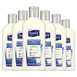 suave skin solutions body lotion advanced therapy, 10 fl oz (pack of 6)