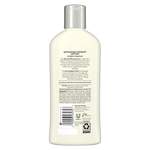 Suave Skin Solutions Body Lotion Advanced Therapy, 10 FL Oz (Pack of 6)